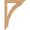 Ekena Millwork Thorton Traditional Smooth Bracket w/ Offset Brace, Western Red Cedar, 5 1/2"W x 28"D x 40"H BKT0604X28X40THR01SWR - alternate 3
